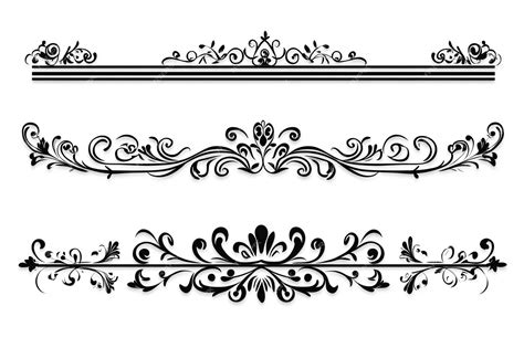 Decorative Black Border Vector