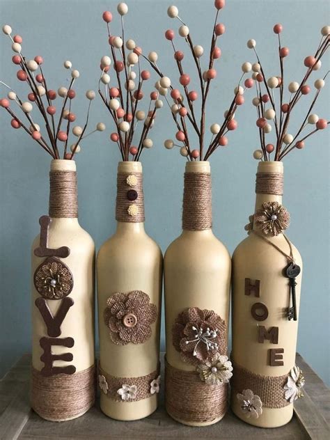 Decorative Bottles Diy
