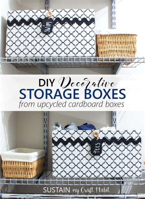 Decorative Boxes Diy