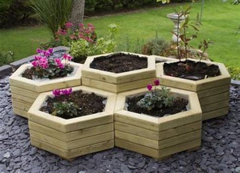 Decorative Hexagon Planter