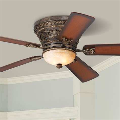 decorative hugger ceiling fans