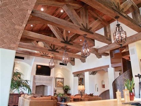 decorative interior wood beams