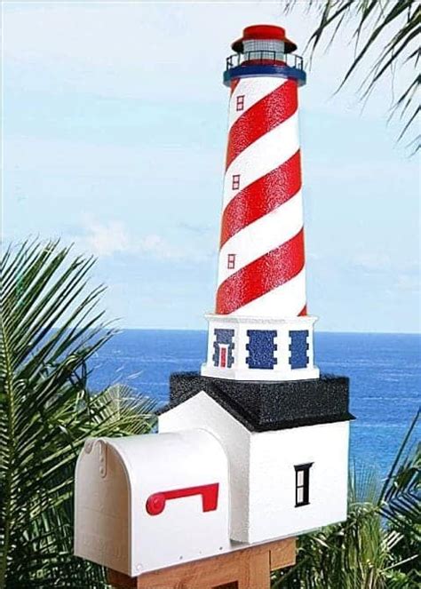 Decorative Lighthouse Mailboxes