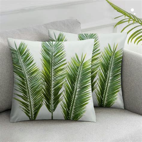 Decorative Pillow Case Leaf