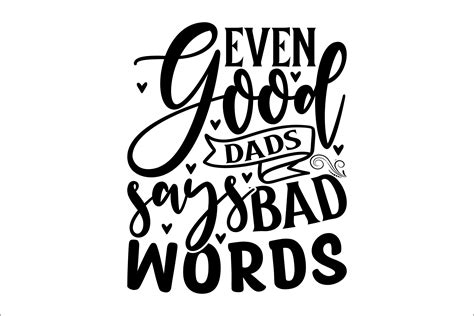 Decorative Printable Bad Words