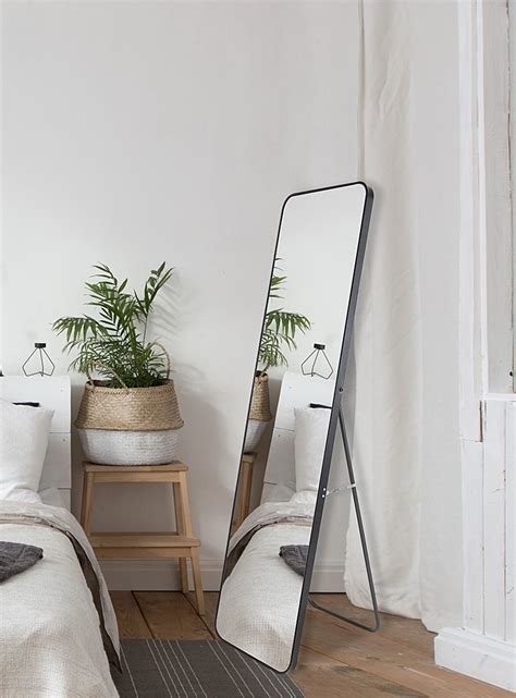Decorative Rectangular Standing Mirror