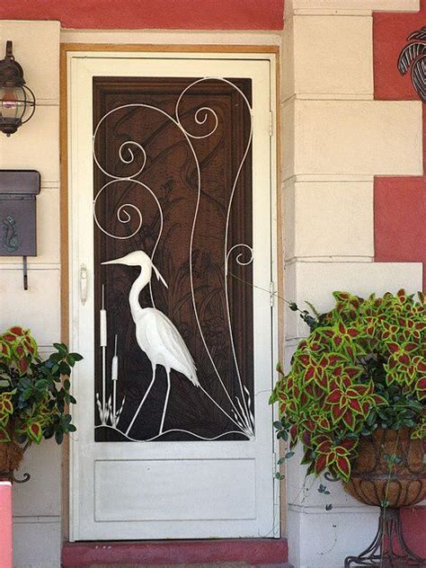 Decorative Screen Door Inserts