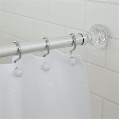 decorative shower rod