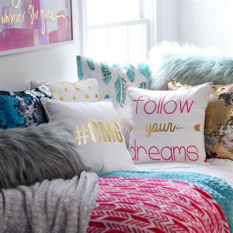 Decorative Throw Pillows For Dorm