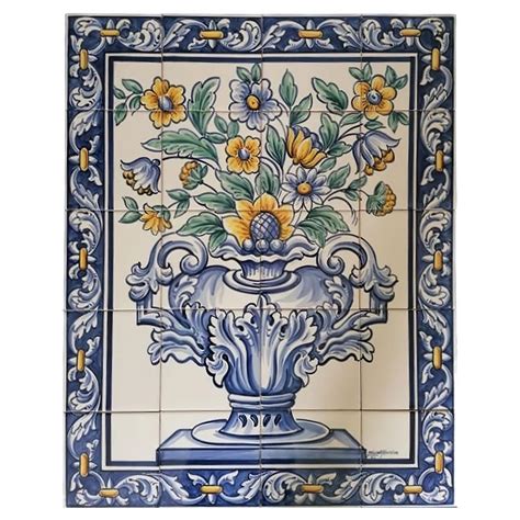 Decorative Tiles Vase
