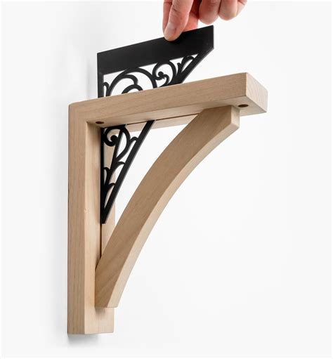 Decorative Timber Shelf Brackets