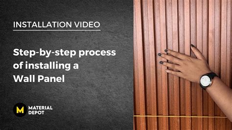 Decorative Wall Panel Installation