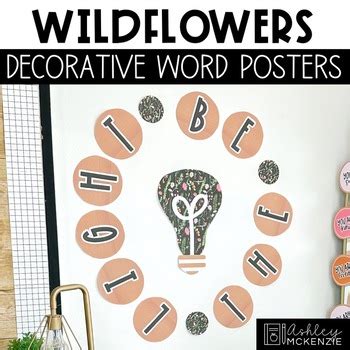 Decorative Word Poster