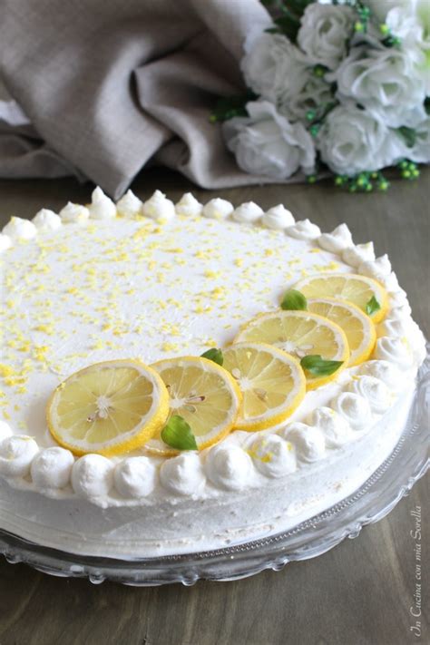 Torta al limone con crema al mascarpone