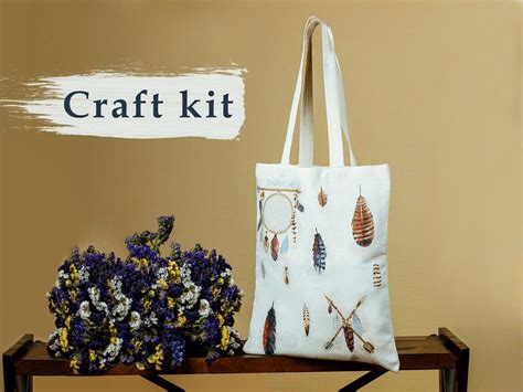 Decoupage Canvas Bag