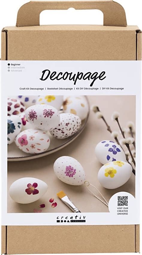 Decoupage Egg Kit