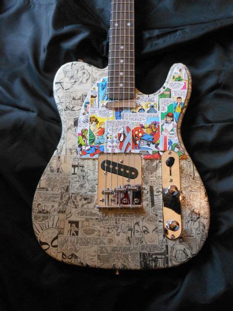 Decoupage Guitar