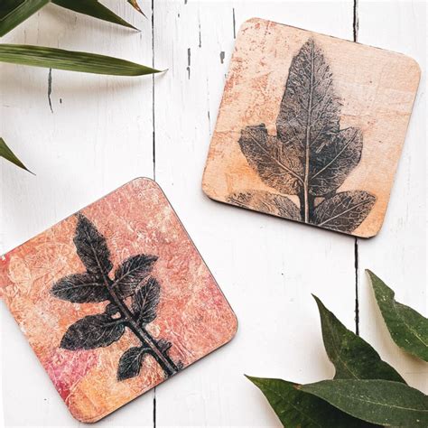 Decoupage On Coasters