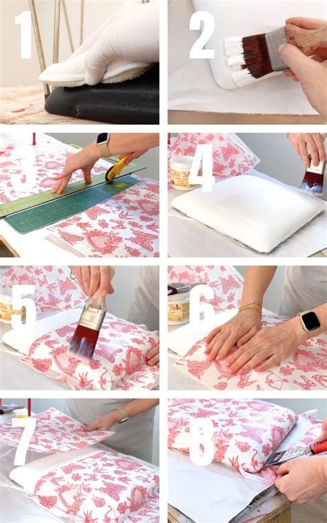 Decoupage Over Vinyl