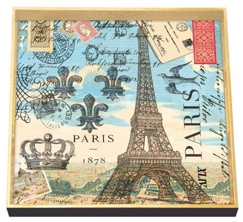 decoupage square tray 2