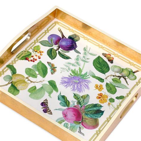 decoupage square tray 3