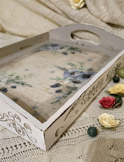 Decoupage Tray Handmade