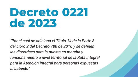 decreto 0221 de 2023