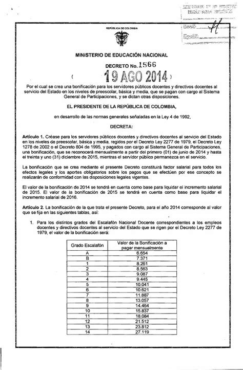 decreto 1566 de 2014