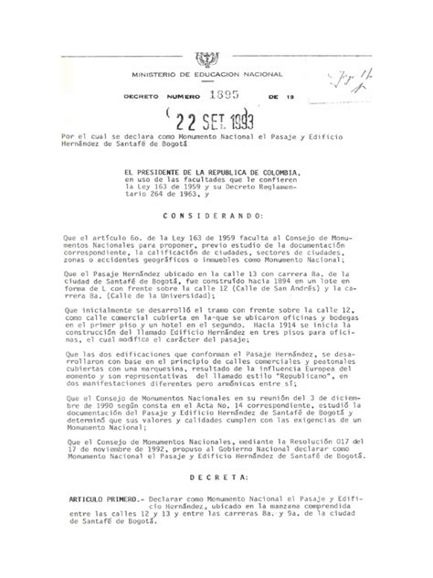 decreto 1895 de 1973