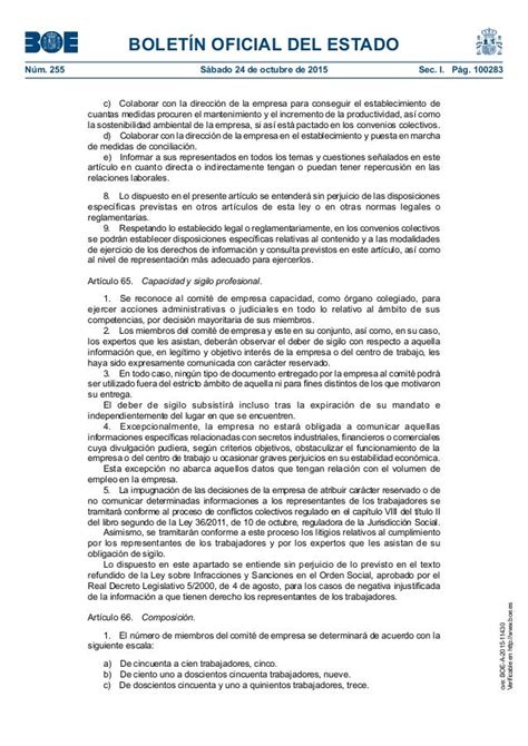 decreto 2/2015 de 23 de octubre
