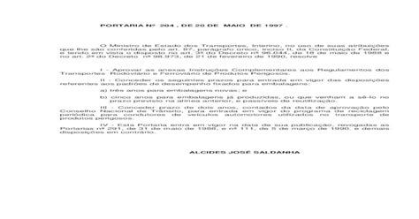 decreto 204 de 1997