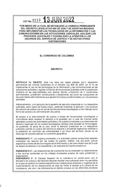 decreto 2213 del 2022