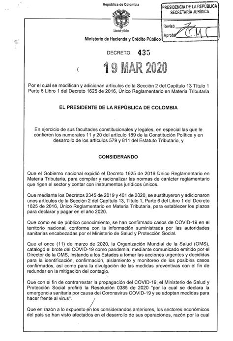 decreto 435 de 2020