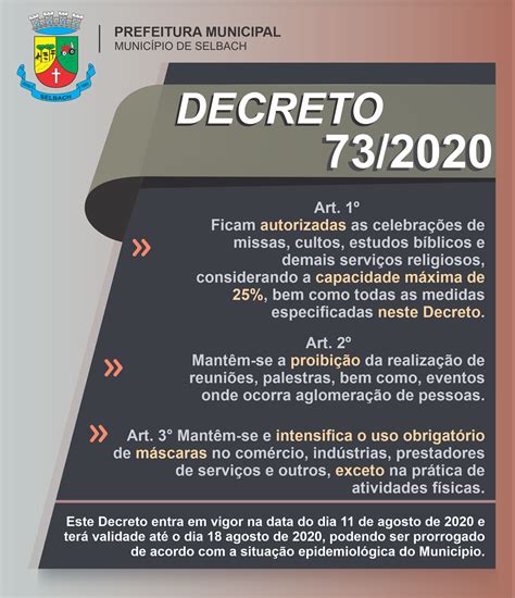 decreto 73/2020 de 24 de abril