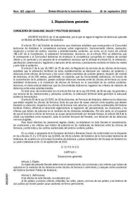 decreto 94/2013 de 11 de septiembre