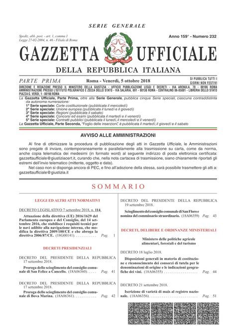 decreto ministeriale 10 agosto 2018