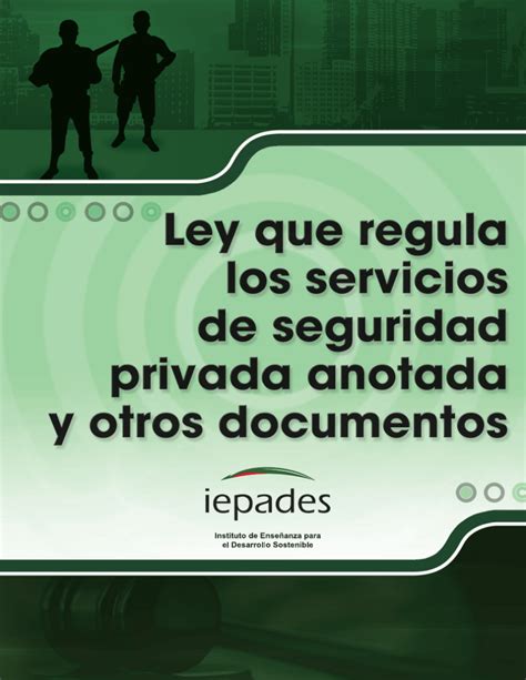 decreto que regula la seguridad privada