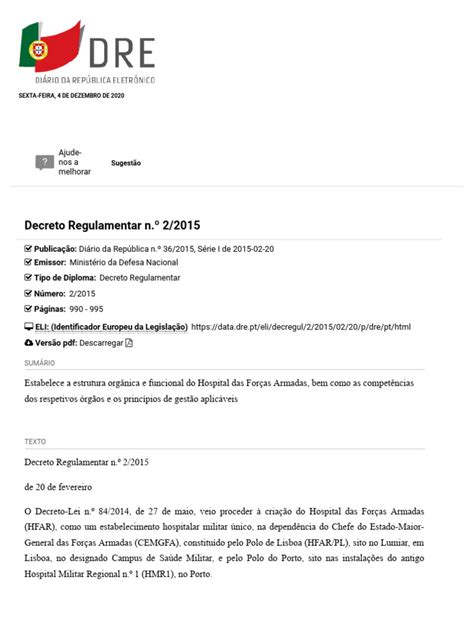 decreto regulamentar n.o 2/2023 pdf