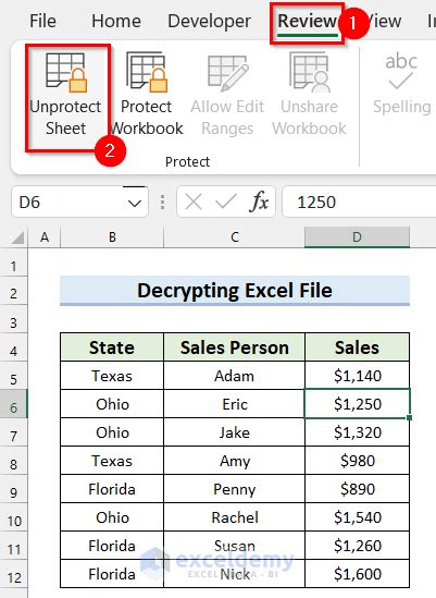 decrypt password protected excel