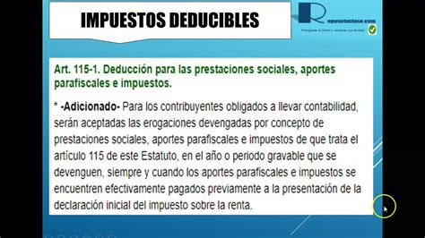 deduccion de impuestos panama