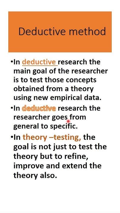 deductive method meaning in urdu