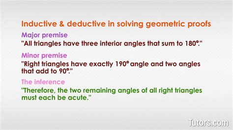 deductive reasoning examples geometry