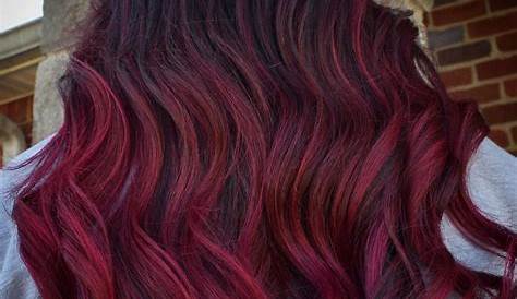 Deep Burgundy Maroon Ombre Hair 43 Color Ideas And Styles For 2019