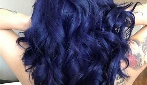 Deep Indigo Hair Color Pin By Emily Lawson On , Multi