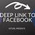 deep link to facebook app