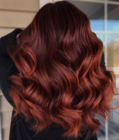 deep auburn red