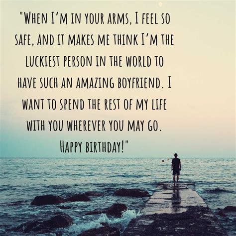deep birthday message for him