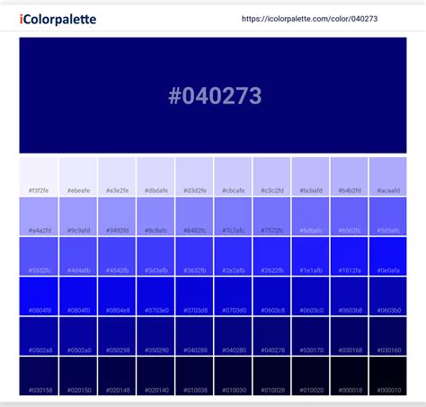 Deep Blue Pearl Color Code