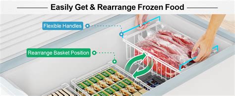 Deep Chest Freezer Bins