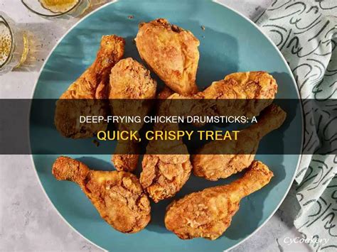 Deep Fat Frying Chicken Drumsticks
